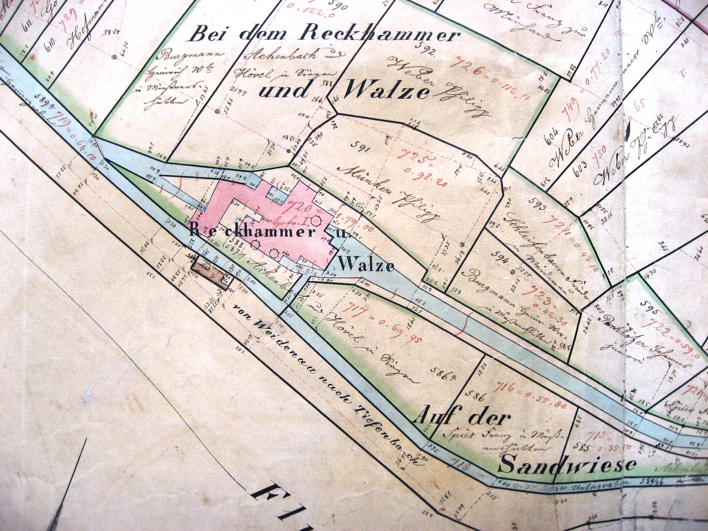 Reckhammer und Walze